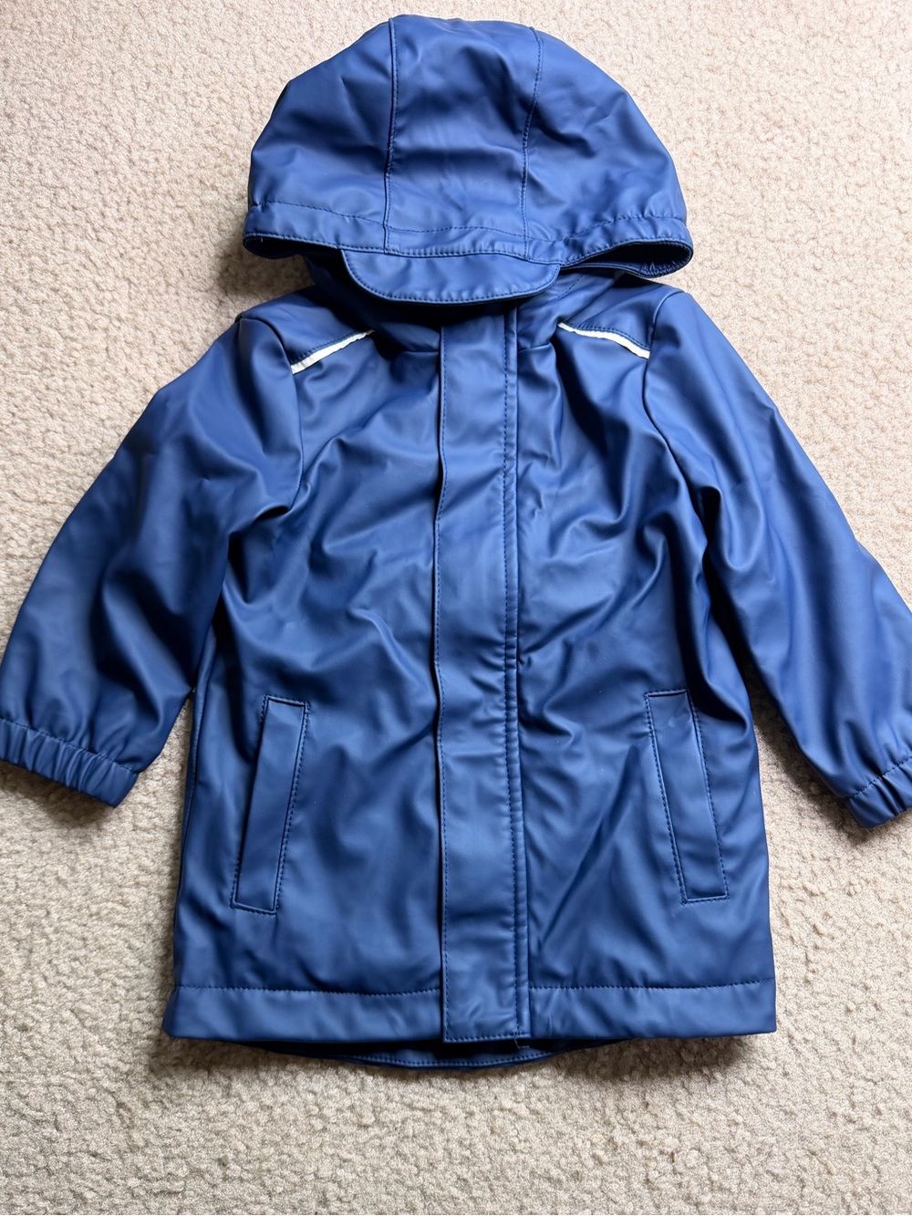 Cat & Jack Toddler Waterproof Hooded Raincoat - Blue size 18M